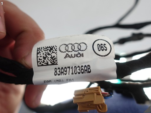 AUDI Q3 83A F3 18-25 bundle wiring wiring upholstery door front right