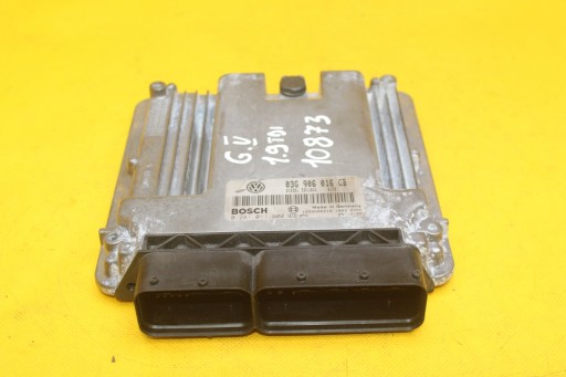 10873 - Двигун комп контролер vw golf v 1.9 tdi 03g906016cb