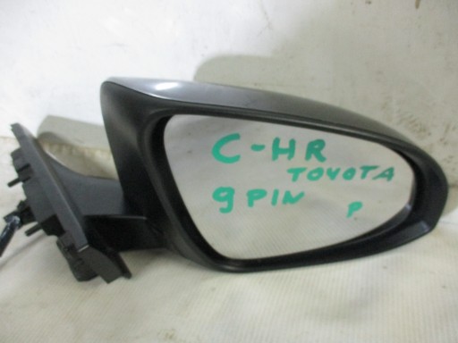 mirror right Toyota C- HR 9 PIN 16r- Europa 048540