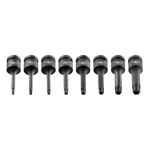НАБОР КЛЮЧЕЙ УДАРНЫХ КЛЮЧЕЙ TORX 1/2 ИЗ 9 ШТ.