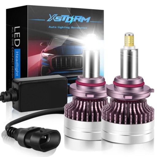 Żarówki Samochodowe Led Xstorm R9 HB3 HB4 160W 360° 25000LM Mocne Canbus