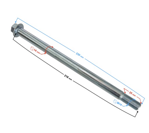 OWHTIA017 - Вісь коромисла для вулкана 50<--