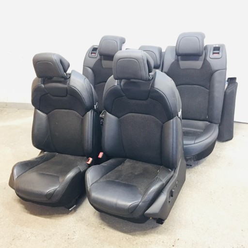 Диван-сиденья ремни полусумасшедшая кожа CITROEN C5 III седан