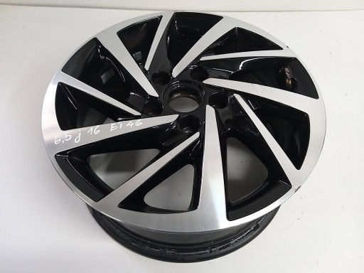 VW GOLF VII disk hliníkový R16 6,5J ET46 5G0601025DS