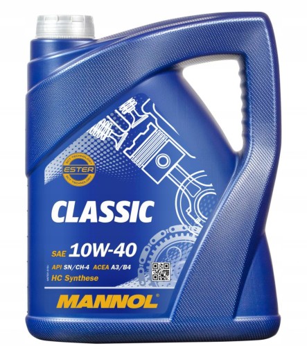 МАСЛО 10W-40 7501 5L MANNOL изображение 1