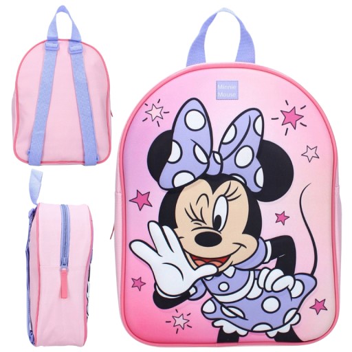 VADOBAG MALÝ PREDŠKOLSKÝ BATOH PRE DETI MYŠKA MINNIE MOUSE POTLAČ 3D