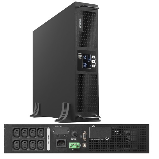 Источник бесперебойного питания ибп для стойки armac 2u 1000w online 8xiec pf1