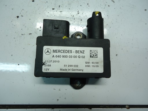 MERCEDES A W169 B W245 2.0CDI 640.940 relay plugs ZAROWYCH A6409000300