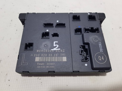 module door front left Mercedes SL R230 2308203526