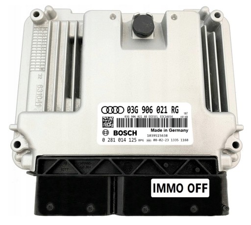 Комп'ютер блок керування audi 1.9 03g906021rg 0281014125 immo викл.