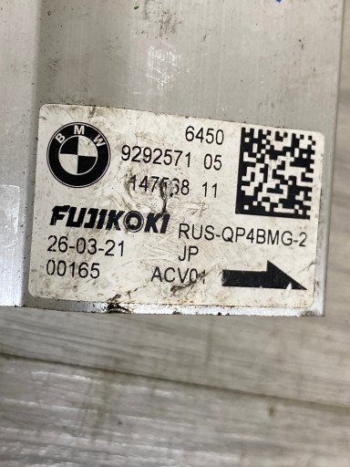 BMW I3 I01 13- CZUNIK Sensor klimaanlage 9292571
