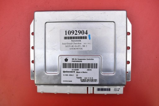control unit module springing P68250080AB JEEP GRAND CHEROKEE IV WK2 3.0 CRD