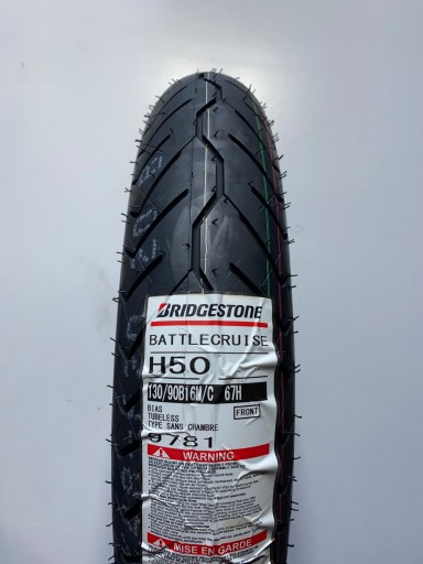 Шины Bridgestone H50 BATTLECRUISE 130/90/16 передние