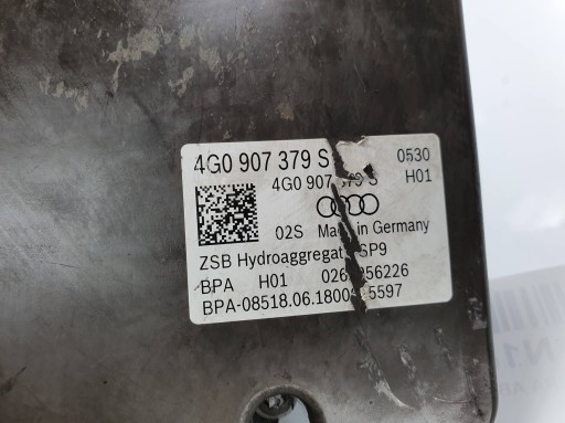 pump ABS brake 4G0907379S AUDI A6 C7 LIFT