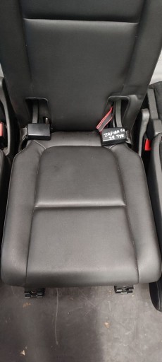 Sitz heck hinten mitte Leder Opel Zafira C