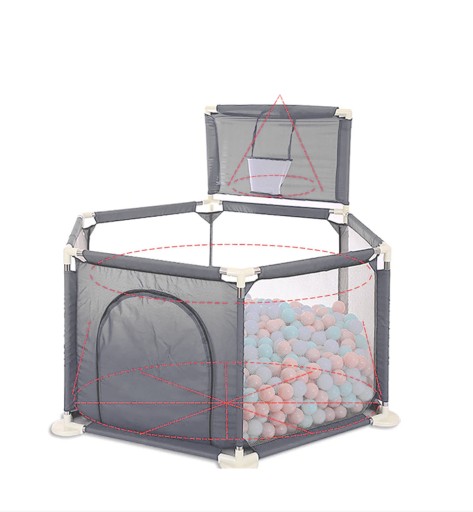 Манеж DMR з кошиком 130 х 130 см