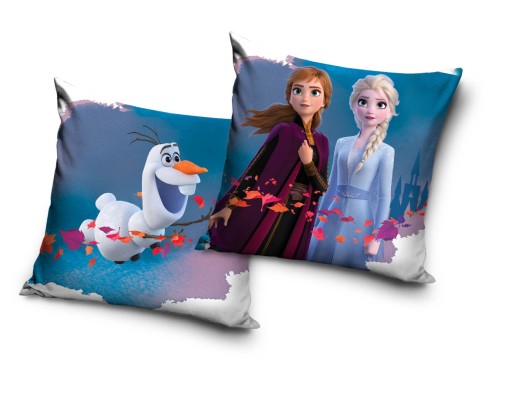 Plyšová dekoračná oBLIEČKA na vankúš FROZEN 40x40 WELWET Frozen