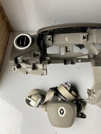 console airbags tension belts RENAULT ZOE #5