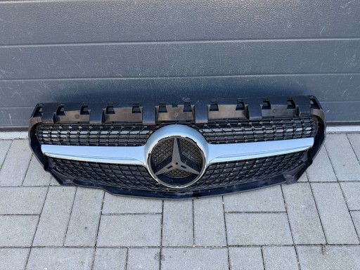 Mercedes Cla A117 W117 13- front PREKLADgrill front front
