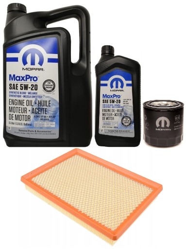 MOPAR 5W20 6L + ФИЛЬТРЫ JEEP WK/WH 4.7 07-08