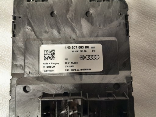 AUDI Q8 4M modul riadiaca jednotka KOMFORTU BCM 4N0907063DG