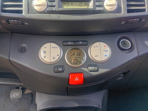 interruttore PANEL bocchette climatizzatore aria condizionata riscaldamento Nissan Micra K12 03-10