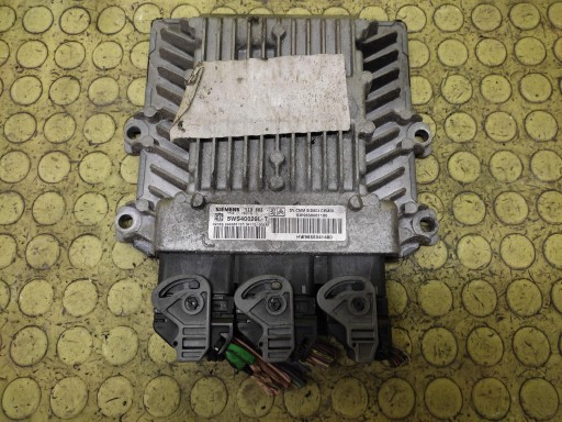 PEUGEOT 307 control unit of the engine 9656061180