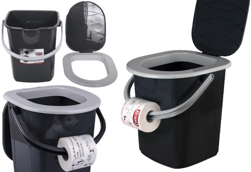 ТУАЛЕТ ПОРТАТИВНИЙ ТУРИСТИЧНИЙ ВІДРО ТУАЛЕТ 22L ТУАЛЕТ