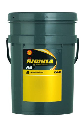 SHELL OIL 10W40 20L RIMULA R6 M/E7/228.5/M3277/228.5/VDS-3/RLD