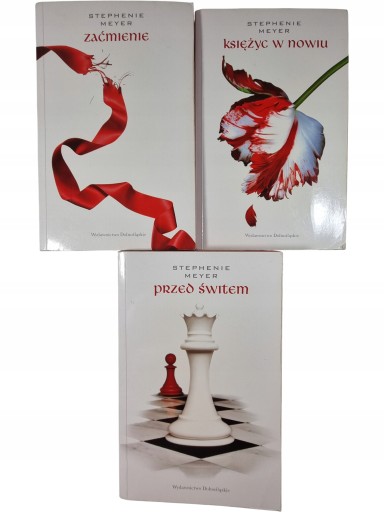 Zdjęcie egzemplarza: Zmierzch 2-4 / Stephenie Meyer / Wydanie Białe Kolekcjonerskie