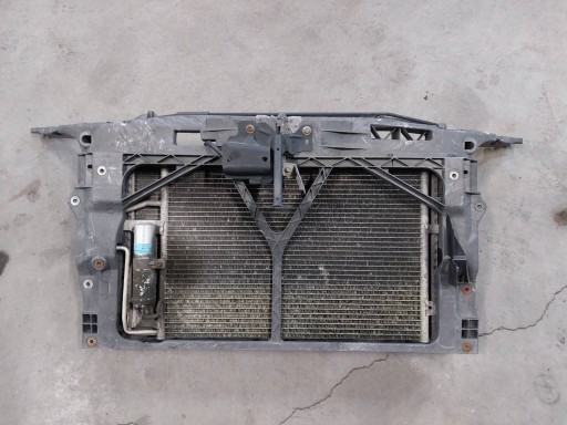 support panel for radiators pillar iron + KOMPLET of radiators MAZDA 3 and 3M5H-8C607-XA