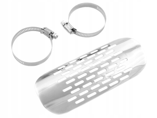 OTR-001 - МЕТАЛЕВА КРИШКА ГЛУШНИКА ВИХЛОПНОЇ ТРУБИ ХРОМ 18,5