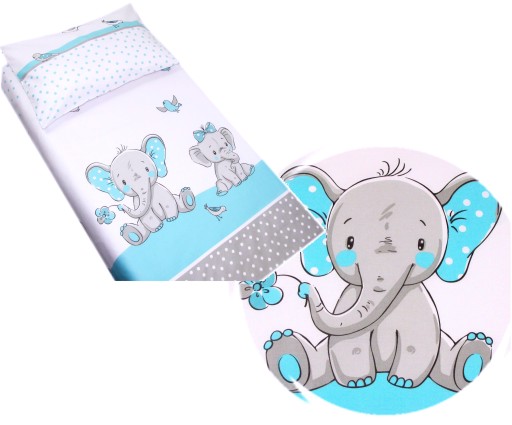 Комплект постільної білизни Kaia-baby 90х120 см різнокольоровий