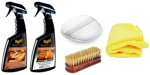 Meguiar's Gold Class Leather Cleaner Conditioner Leather KIT