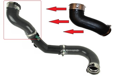 144600588R, - Шланг інтеркулера RENAULT MASTER 2.3 dCi 1124090
