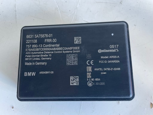 Bmw acc радар дистроник 5a75876
