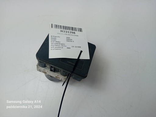 Pompa ABS freno 5N61-2C405-AB MAZDA 5 e CR