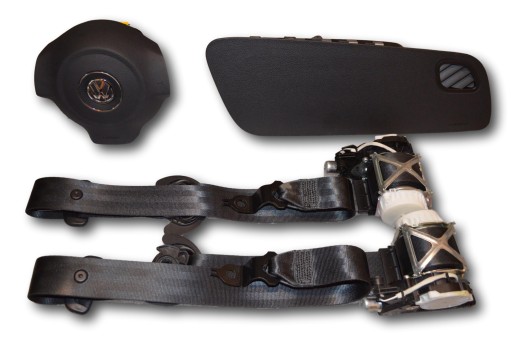 VW POLO 6R 6R0 ПОДУШКИ РЕМЕНІ ПОВНИЙ КОМПЛЕКТ ПОДУШКИ БЕЗПЕКИ