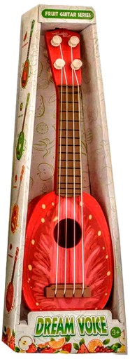 ГІТАРА УКУЛЕЛЕ ДИТЯЧА КАВУН - 4 СТОРОНИ 45 СМ