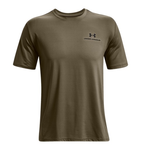 Тренувальна футболка Under Armour M з коротким рукавом, відтінки зеленого