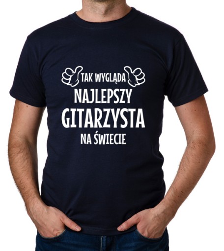 koszulka NAJLEPSZY GITARZYSTA prezent