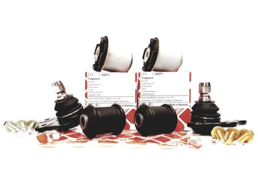 2^FEB02271;2^FEB116 - FEBI ВТУЛКИ + ШТИФТИ ПЕРЕДНІ OPEL ASTRA G ZAFIRA A