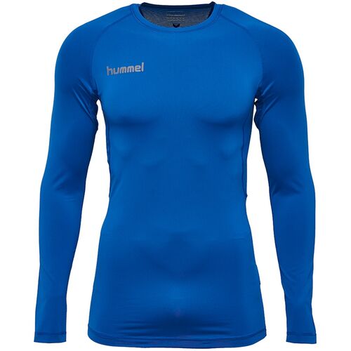 Тренувальна футболка Hummel S з довгим рукавом, відтінки синього
