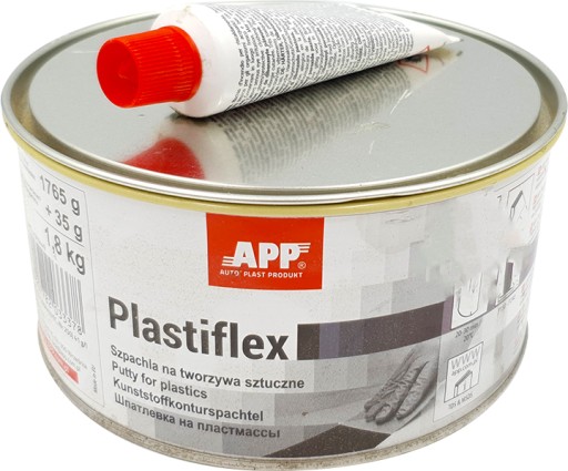 ШПАТЛЕВКА ДЛЯ ПЛАСТМАСС APP PLASTIFLEX 1,8 КГ