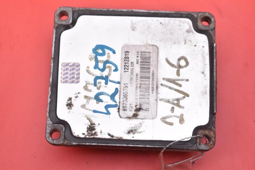 control unit computer of the engine 12212819 8973065751 OPEL ASTRA 2 II G 1.7 DTI
