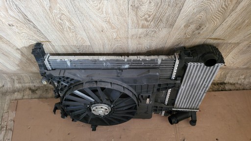 chladiče Komplet voda Klima Cooler ventilátor KANGOO II CITAN 1.5 DCI 2015