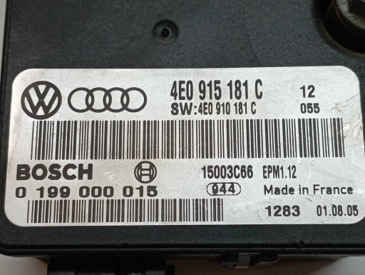 modul batterie 4E0915181C Audi A8 II (2002-2010) D3