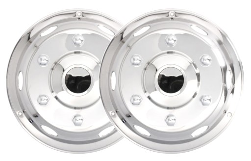 КОЛІСНИЙ КОВПАК 17.5 З НЕРЖАВІЮЧОЇ СТАЛІ TIR BUS FARM 2X