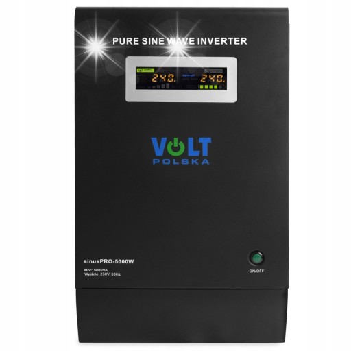 Мощный аварийный источник питания для печных насосов, вольт, польша, постоянная фаза, 3400 вт, 48 в, синусоидальный.