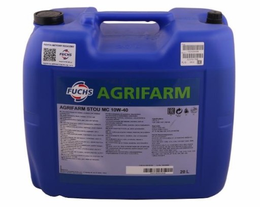 Agrifarm STOU MC 10W40 20л Масло Fuchs, OF02